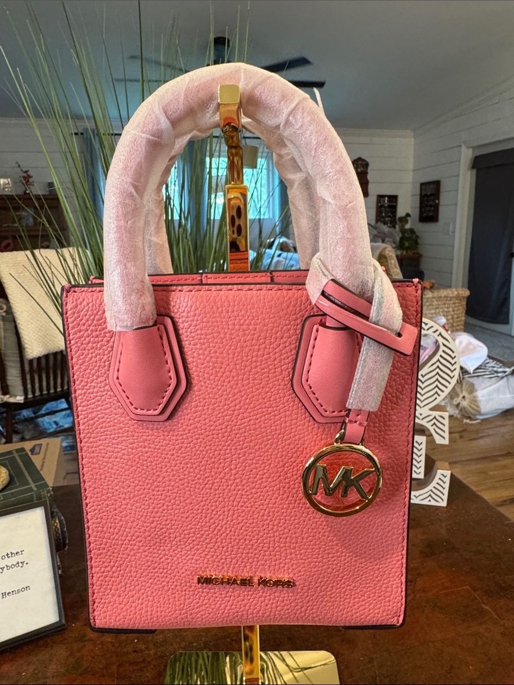 Mercer Extra-Small Pebbled Leather Crossbody Bag